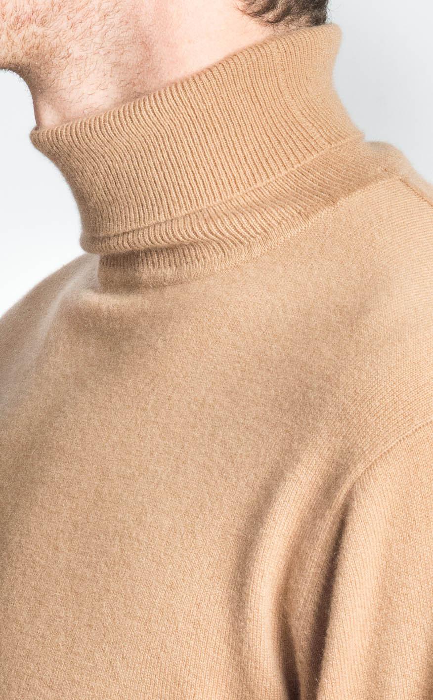 clan Cashmere Roll Neck Sweater