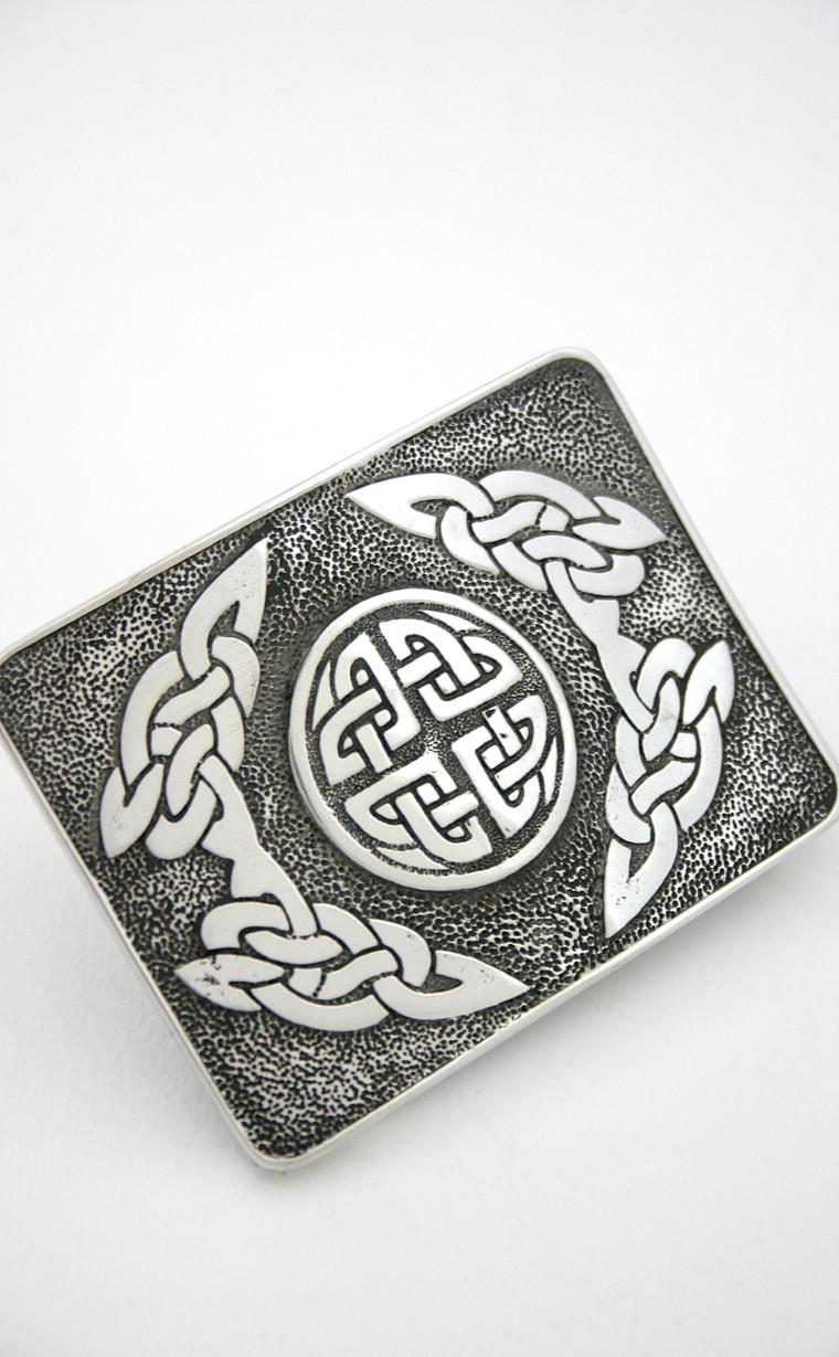 clan Celtic Circle Belt Buckle