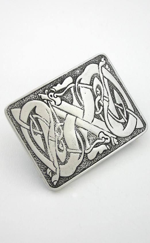 clan Celtic Dog Buckle