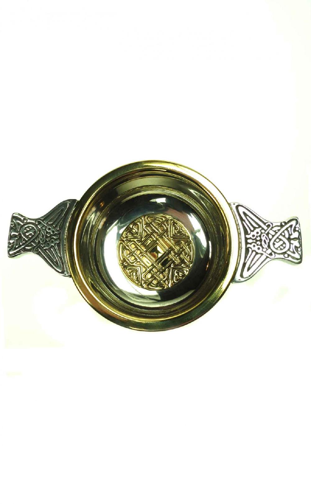Clan Celtic Gold Quaich