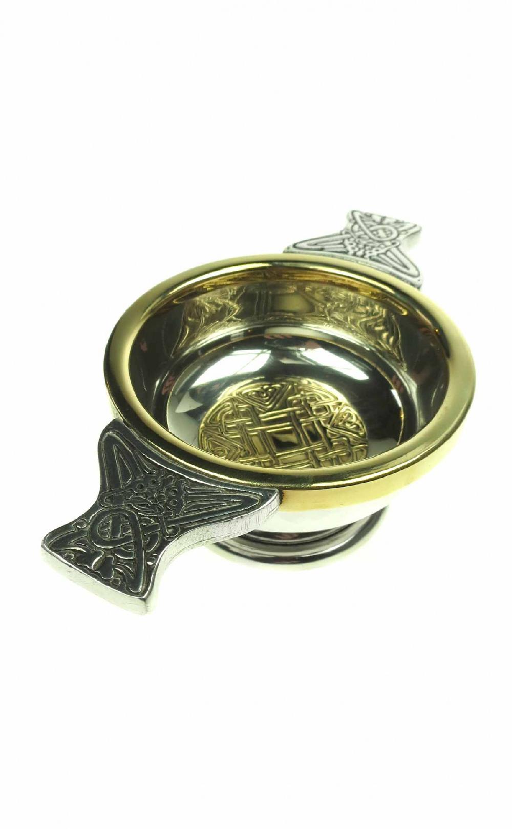 clan Celtic Gold Quaich