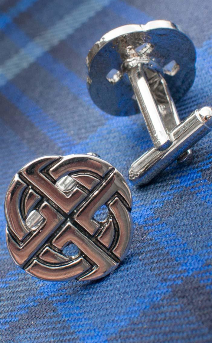 clan Celtic Knot Cufflinks