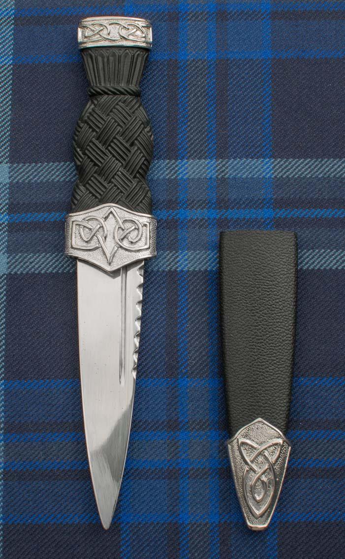 clan Celtic Knot Sgian Dubh