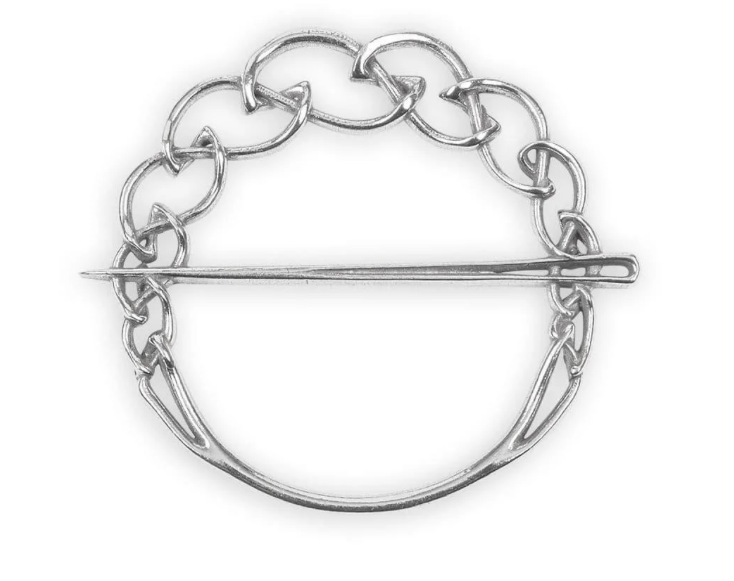 clan Celtic Loop Scarf Ring