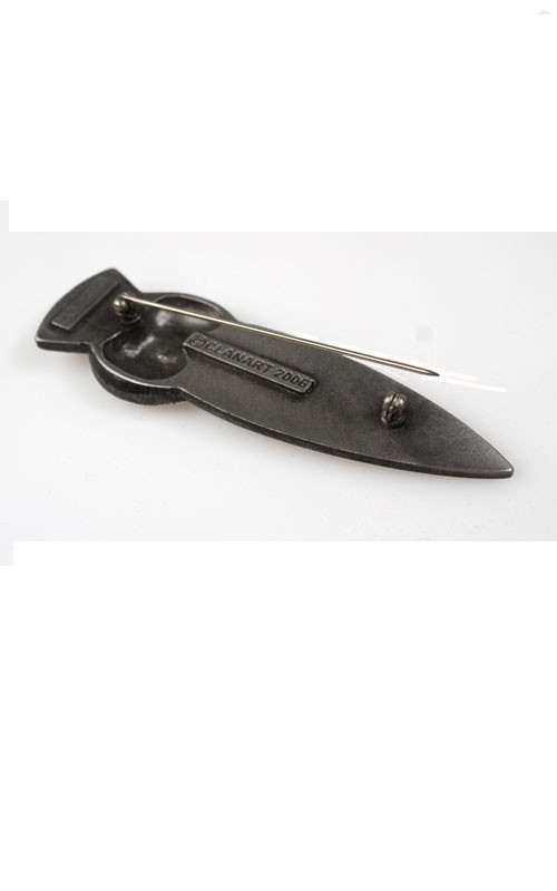 Clan Celtic Rose Kilt Pin