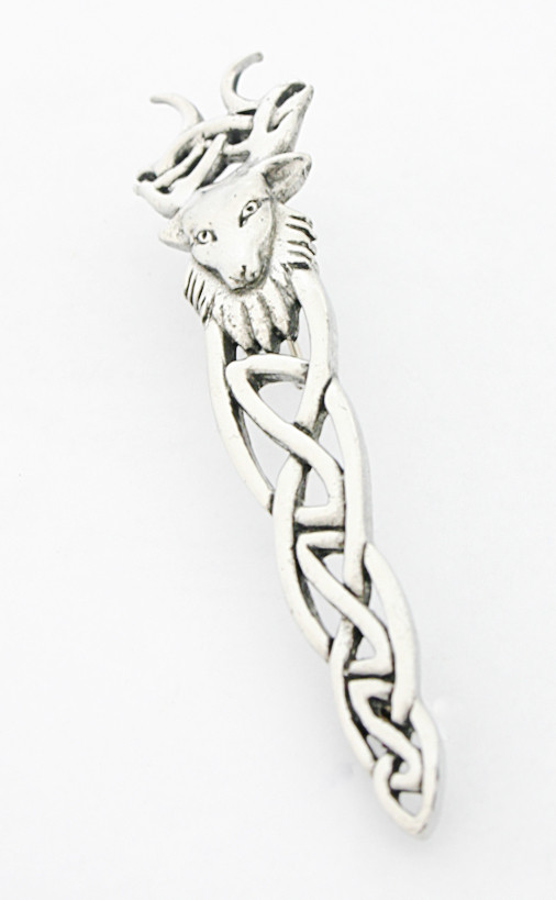 Clan Celtic Stag Kilt Pin