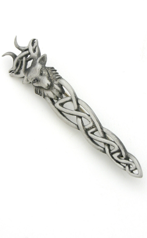 clan Celtic Stag Kilt Pin