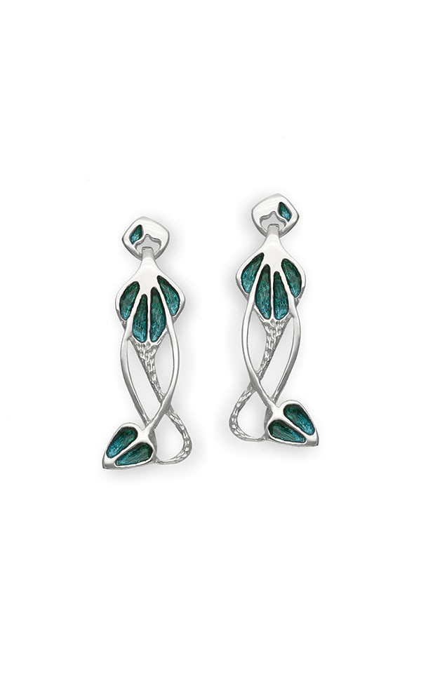 clan Charles Rennie Mackintosh Drop Earrings ‑ EE23