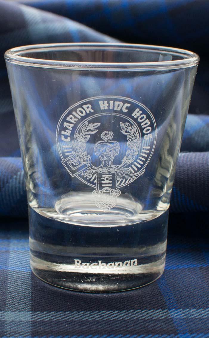 clan Clan Crest Dram Glass