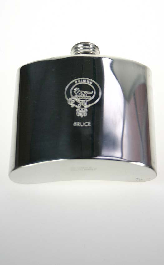 clan Clan Crest Hip Flask