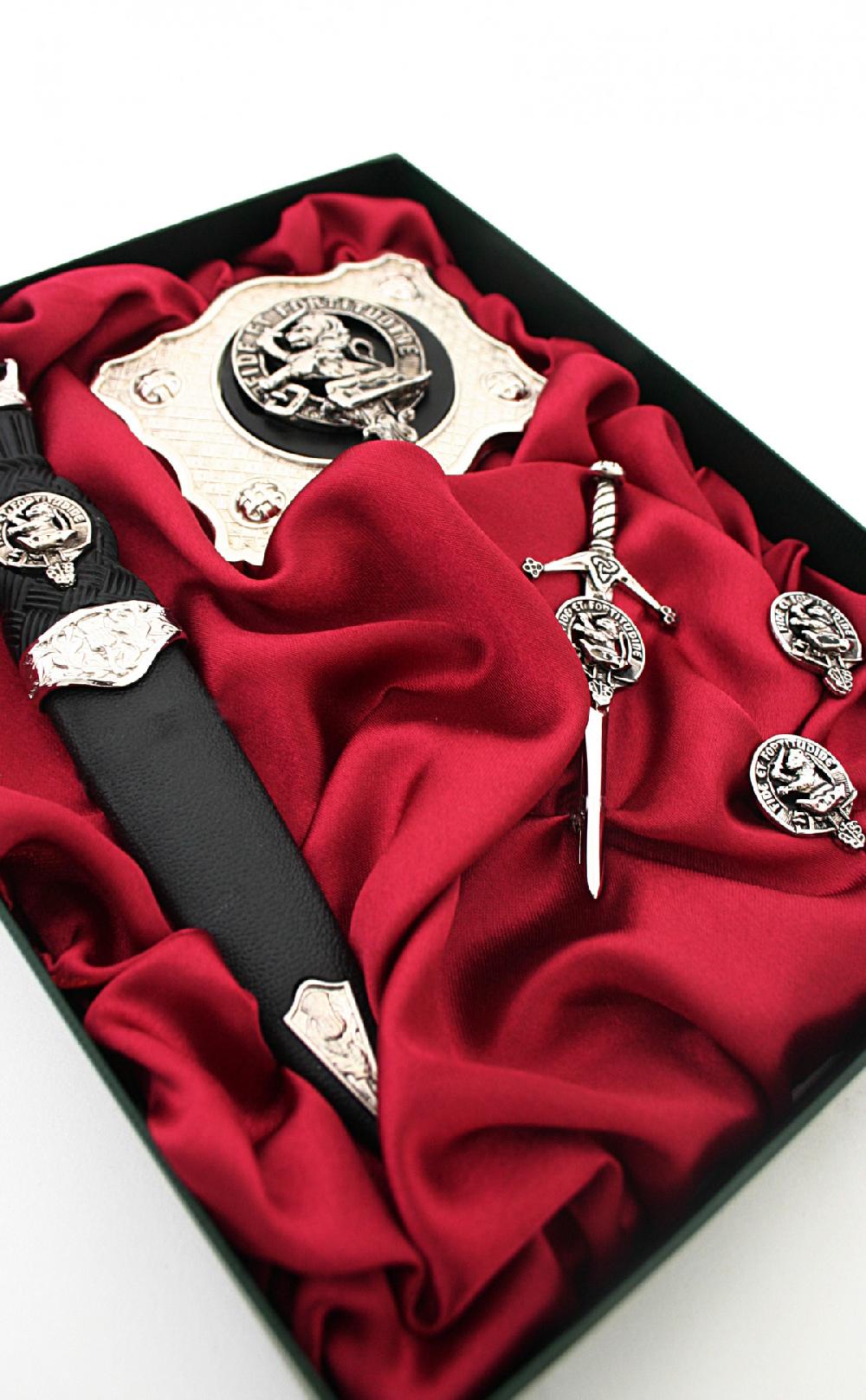 clan Clan Crest Kilt Accessory Gift Set