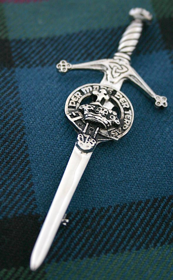Clan Clan Crest Kilt Pin