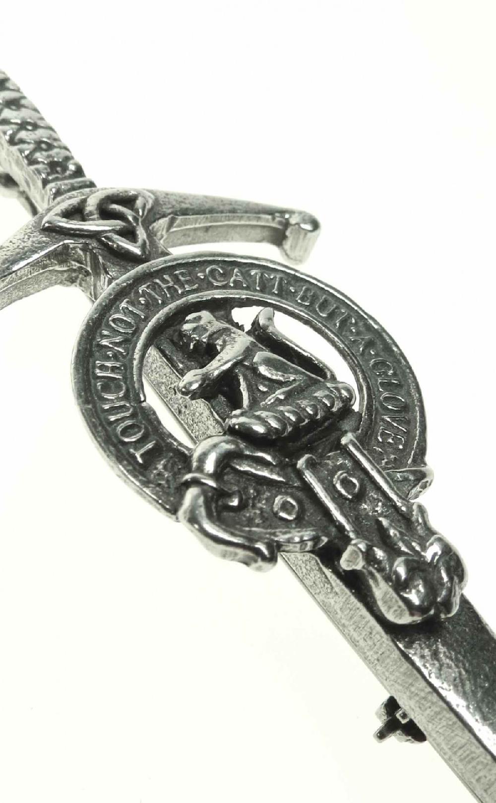Clan Clan Crest Kilt Pin In Pewter