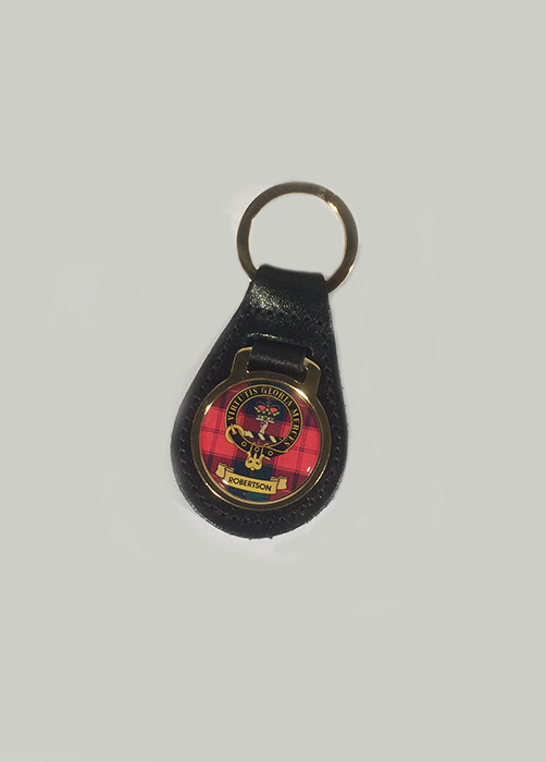 clan Clan Crest Leather Key Fob