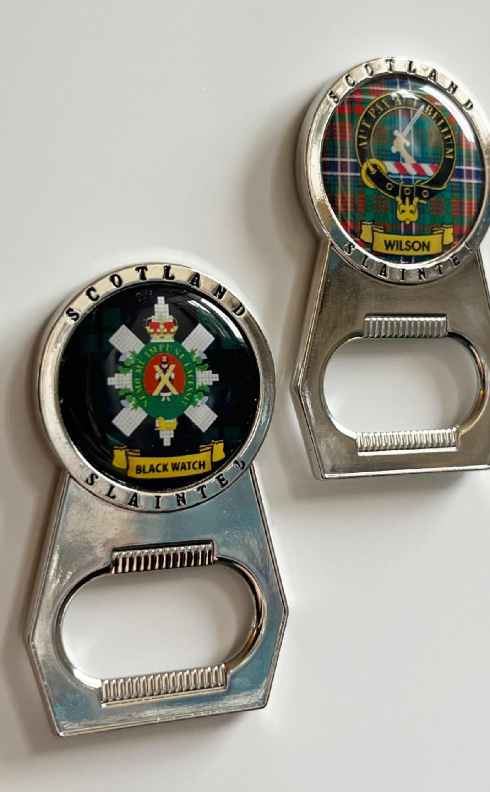 Clan Clan Crest Magnetic Bottle Opener