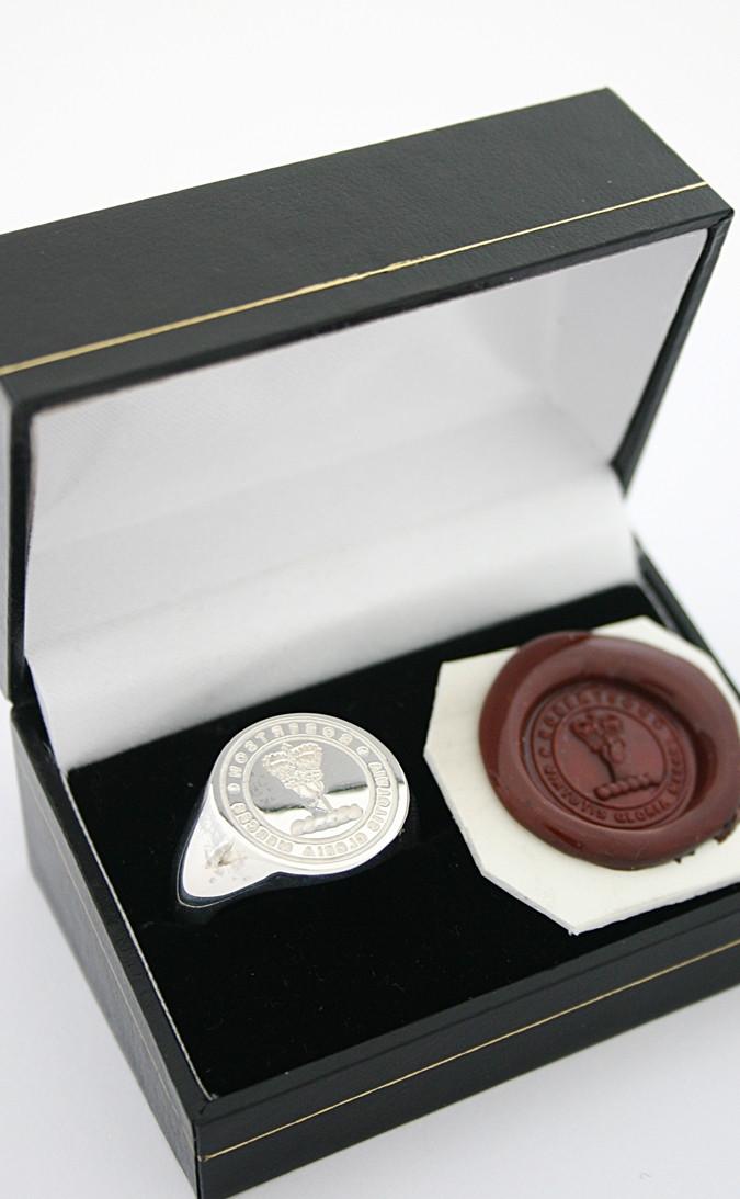 Clan Clan Crest Reverse Seal Ring