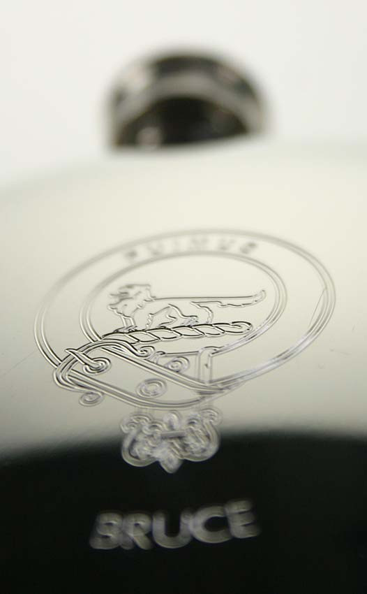 Clan Clan Crest Round Flask
