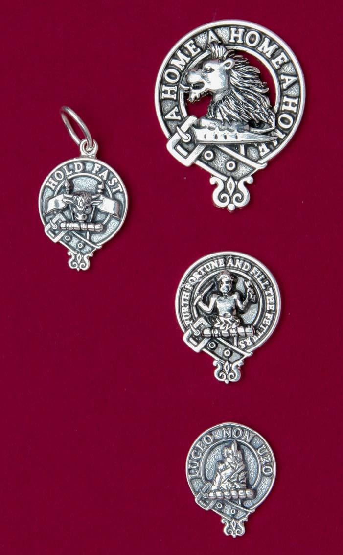 clan Clan Crest Silver Charm