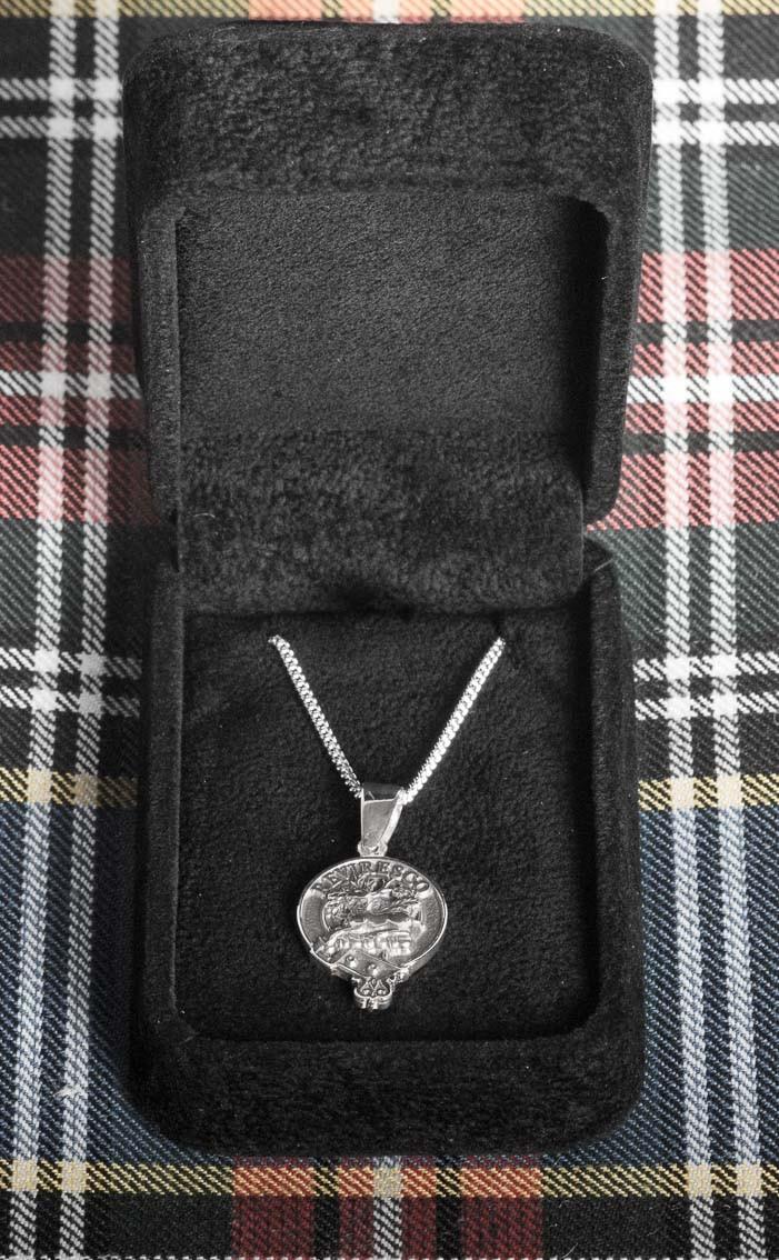 clan Clan Crest Silver Pendant