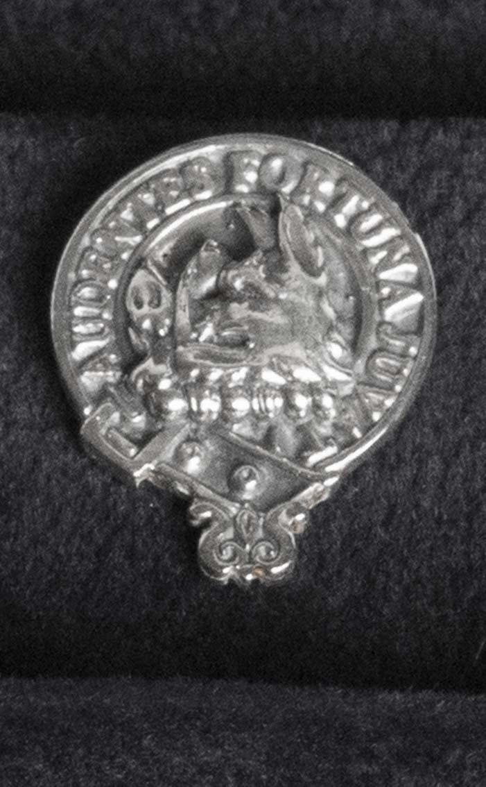 Clan Clan Crest Silver Tie Pin