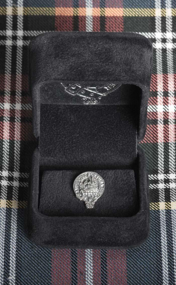 clan Clan Crest Silver Tie Pin