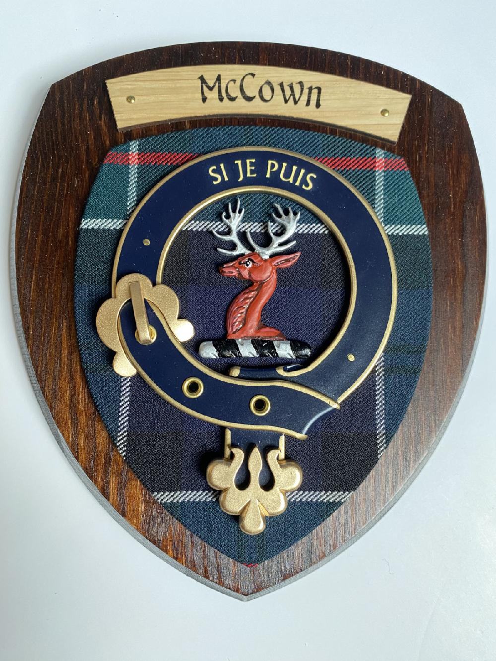 Clan Clan Crest Wall Plaque