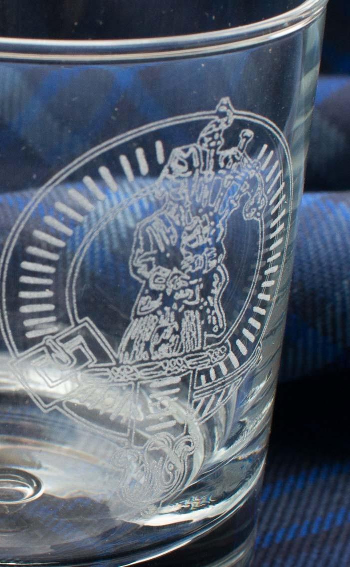 Clan Clan Crest Whisky Glass