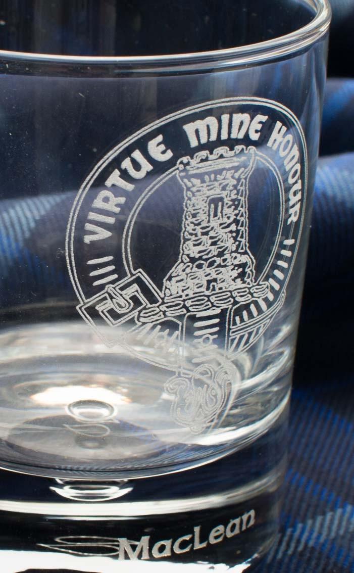 Clan Clan Crest Whisky Glass