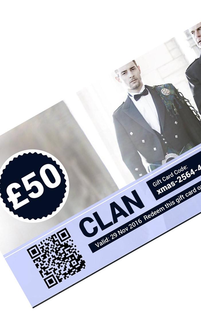 clan CLAN Gift Voucher
