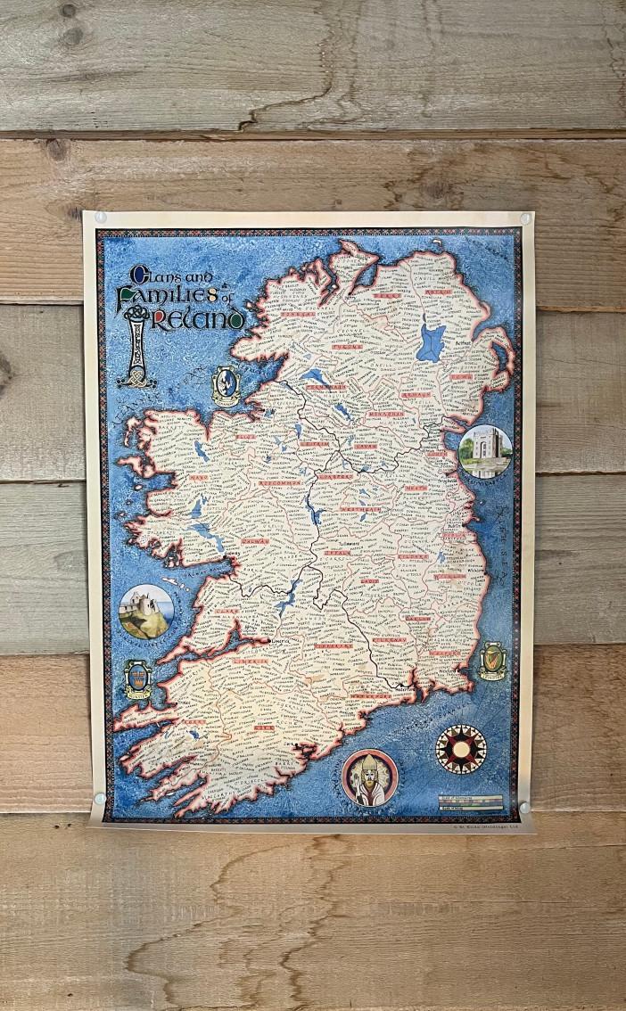clan Clan Map Of Ireland