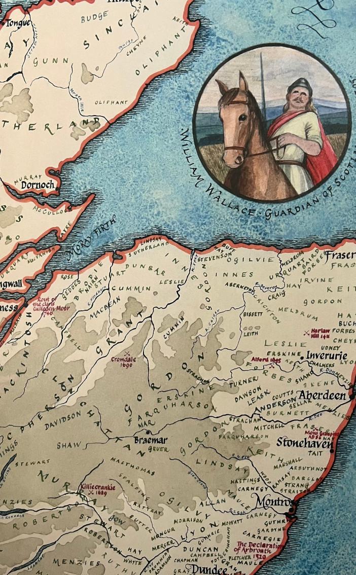 Clan Clan Map Of Scotland