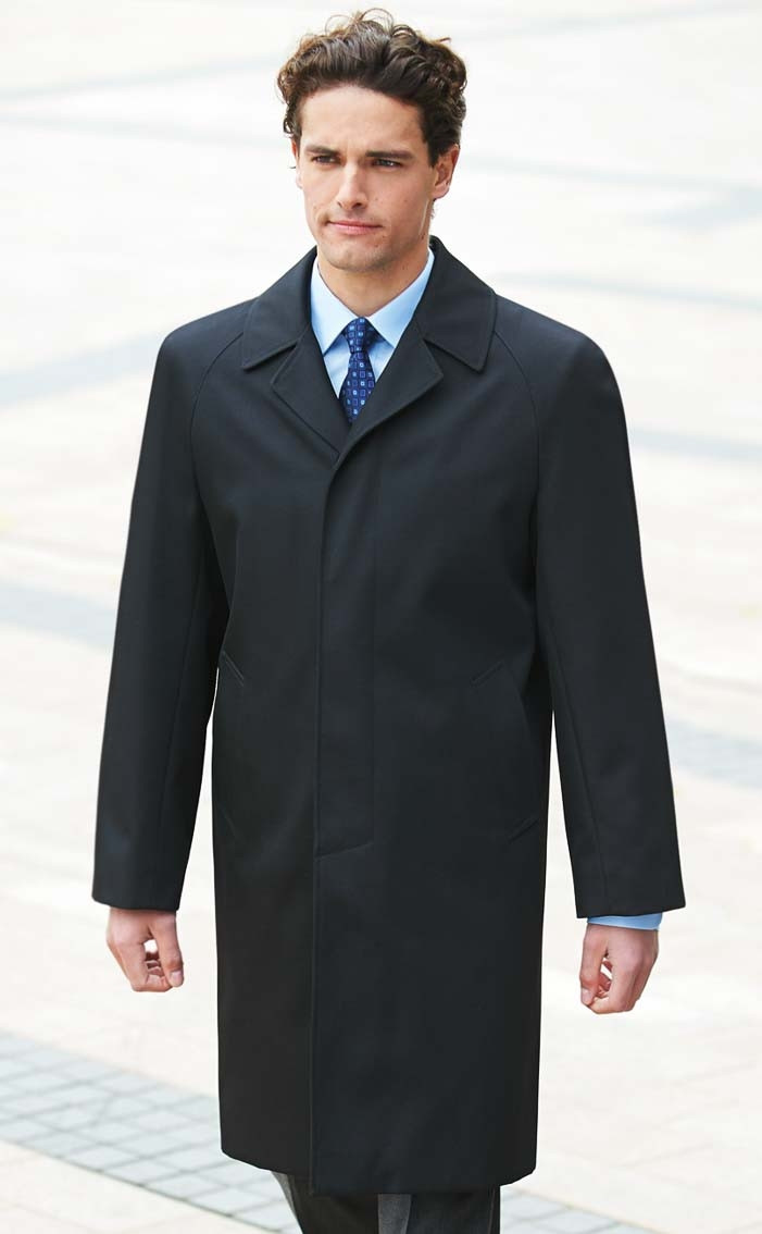clan Classic Black Overcoat