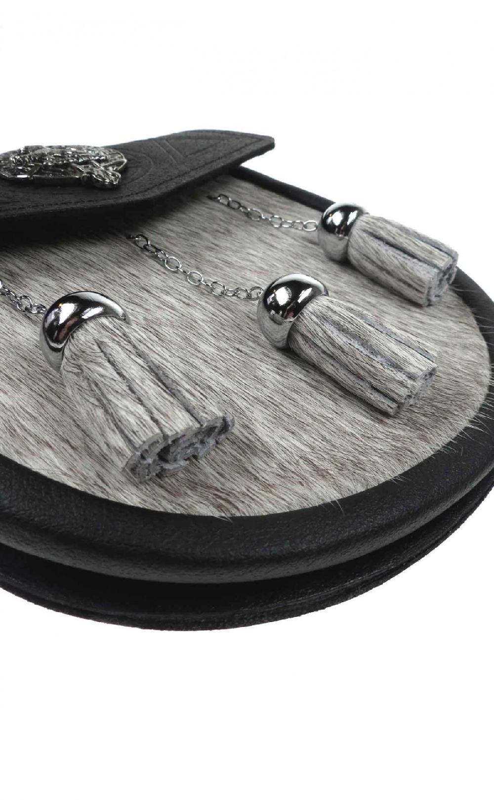 Clan Classic Clan Crest Semi‑Dress Sporran