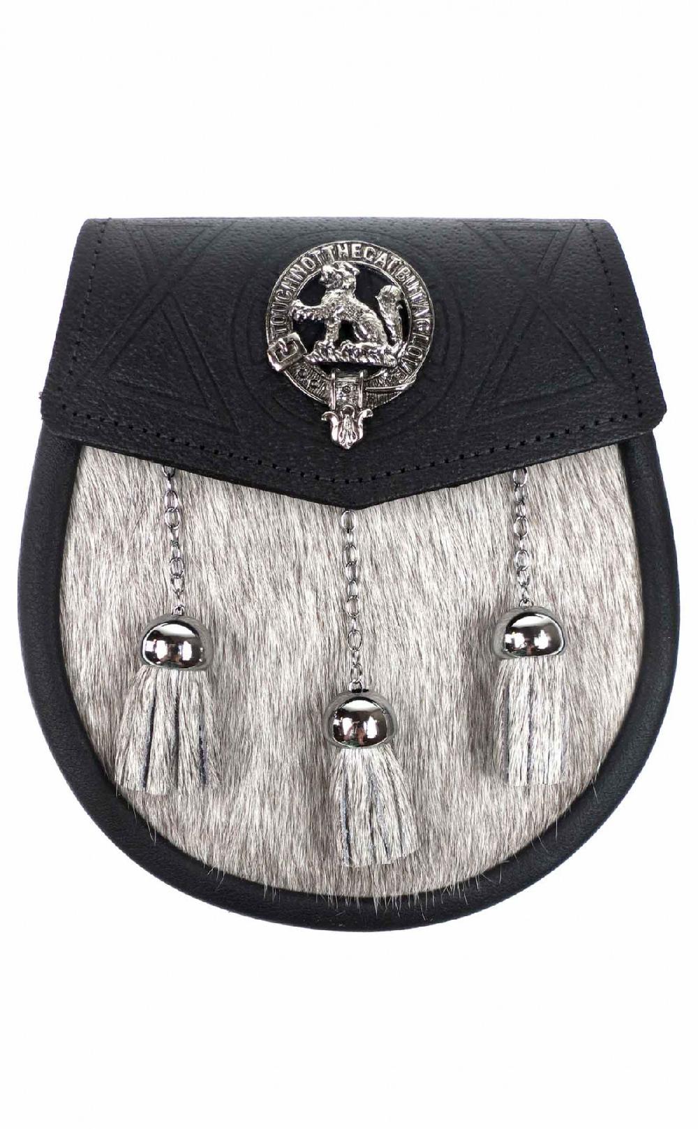 clan Classic Clan Crest Semi‑Dress Sporran