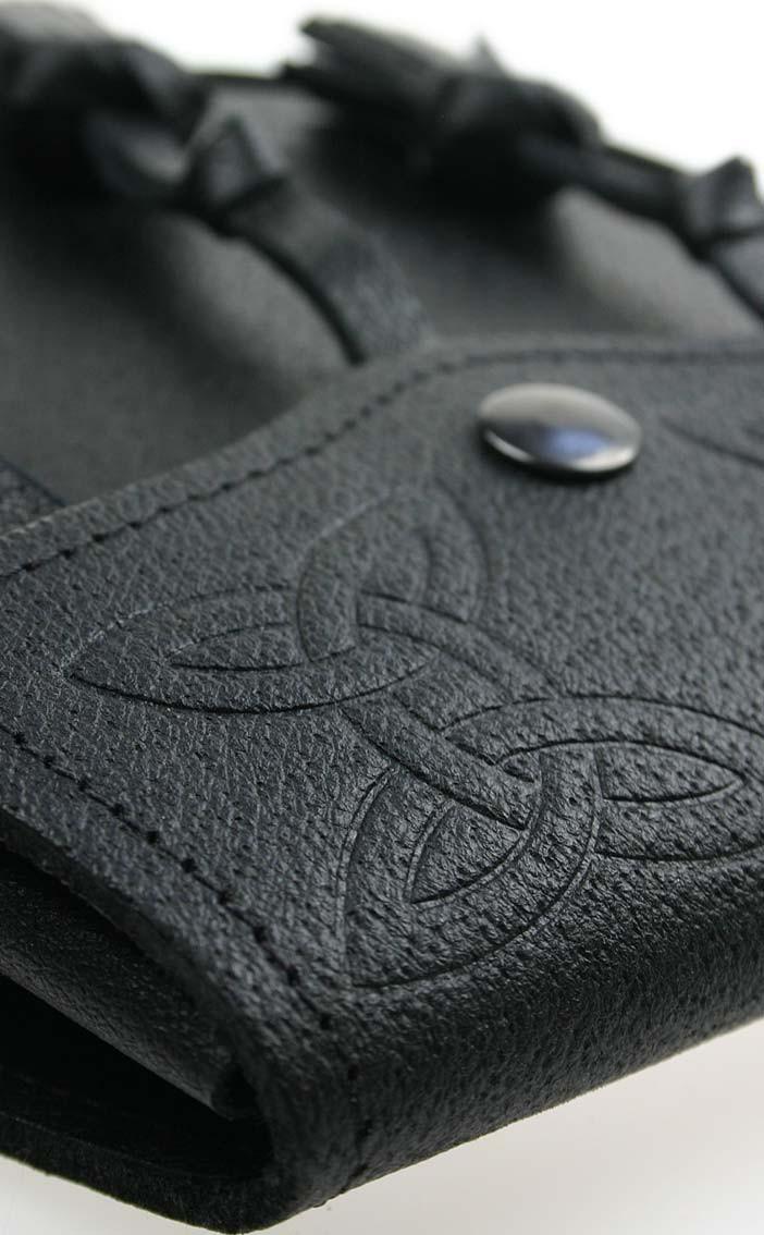 Clan Classic Daywear Sporran Celtic Tooled
