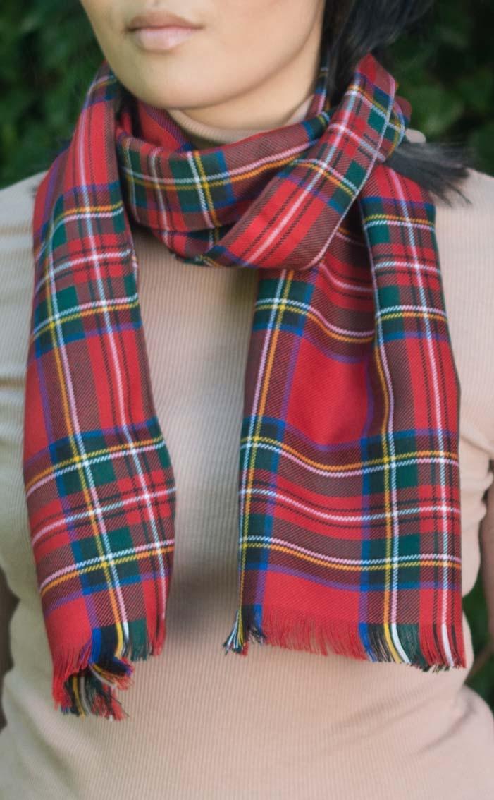 clan Classic Fine Wool Tartan Scarf