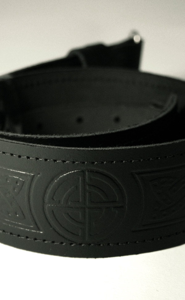 clan Classic Kilt Belt Celtic Knot design