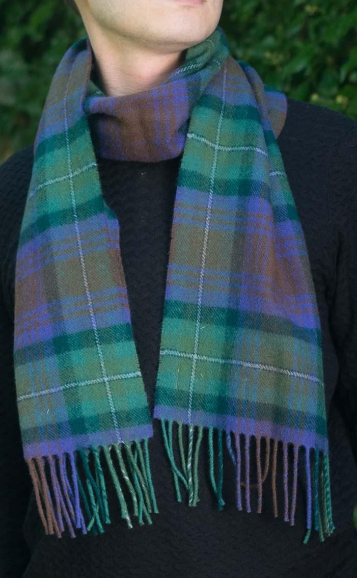 Clan Classic Lambswool Tartan Scarf