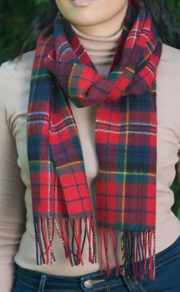Clan Classic Lambswool Tartan Scarf