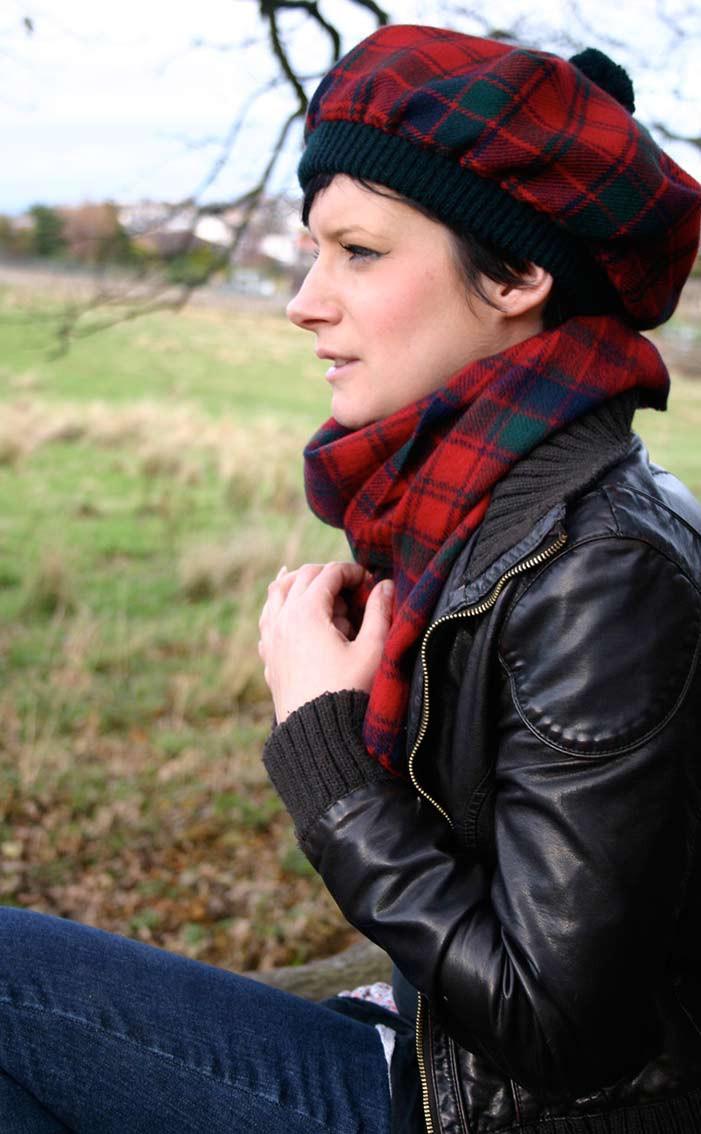 clan Classic Lambswool Tartan Tam