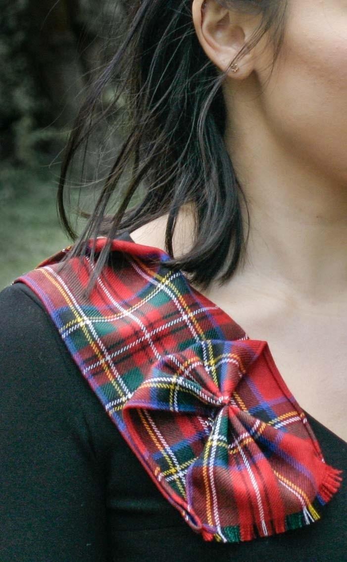 Clan Classic Mini Rosette Tartan Sash