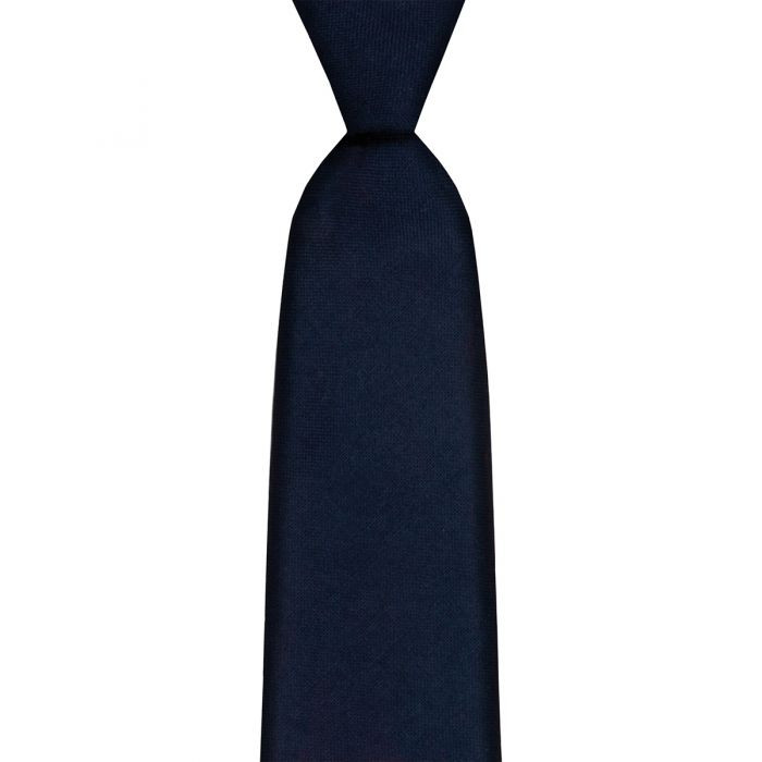 Clan Classic Plain Wool Tie Lightweight