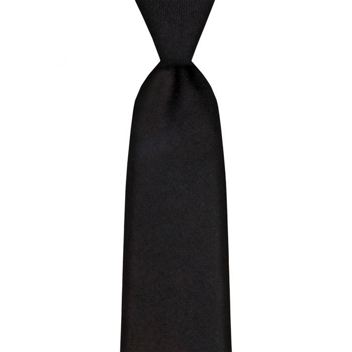 clan Classic Plain Wool Tie Lightweight
