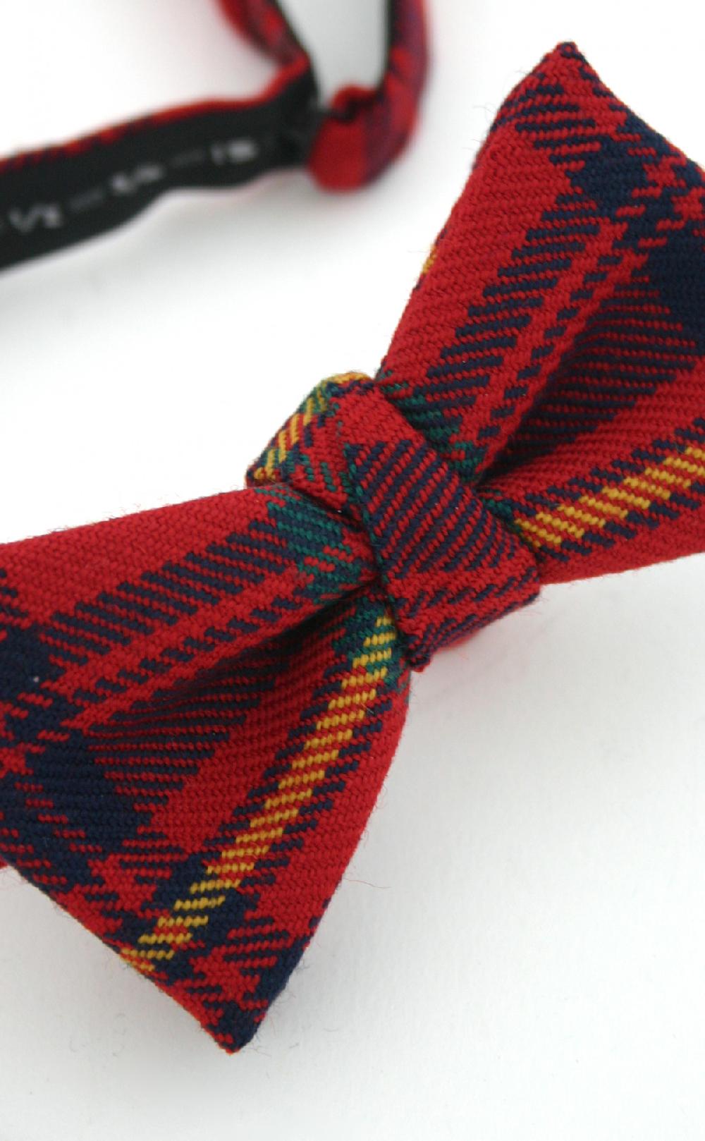 Clan Classic Tartan Adjustable Bow Tie