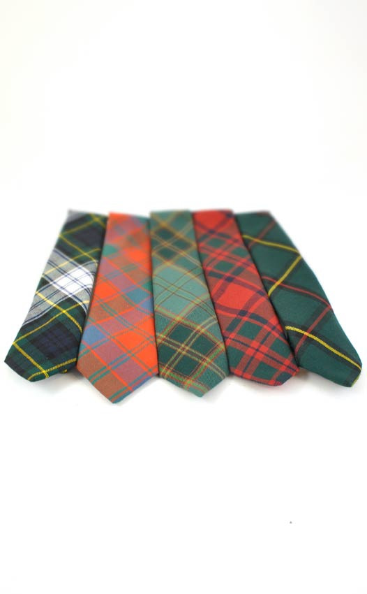 clan Classic Tartan Tie lightweight
