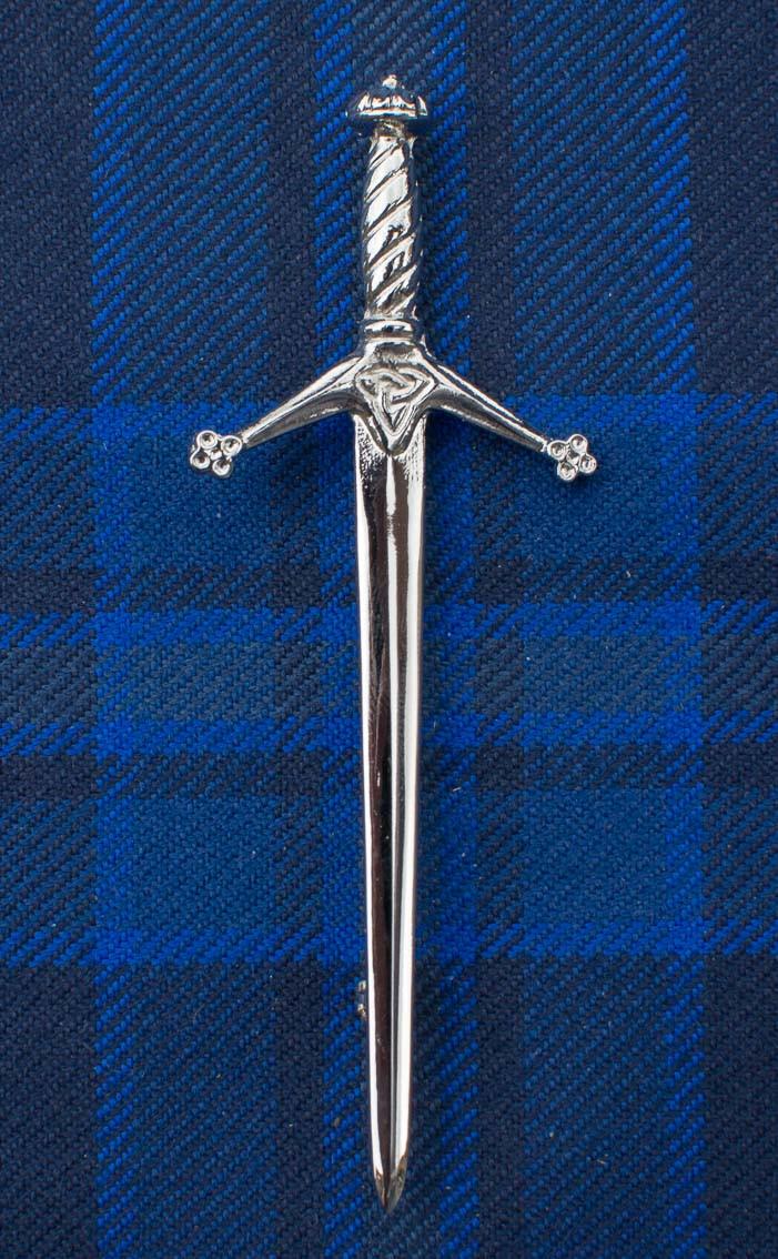 clan Claymore Sword Kilt Pin