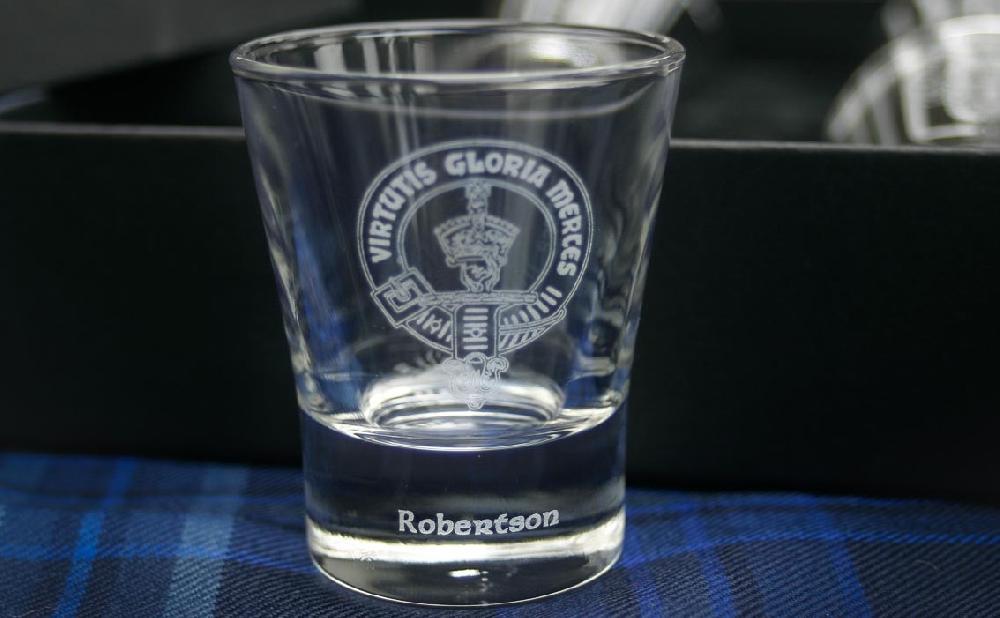 clan Clan Crest Dram Glass Gift Set with Presentation Box