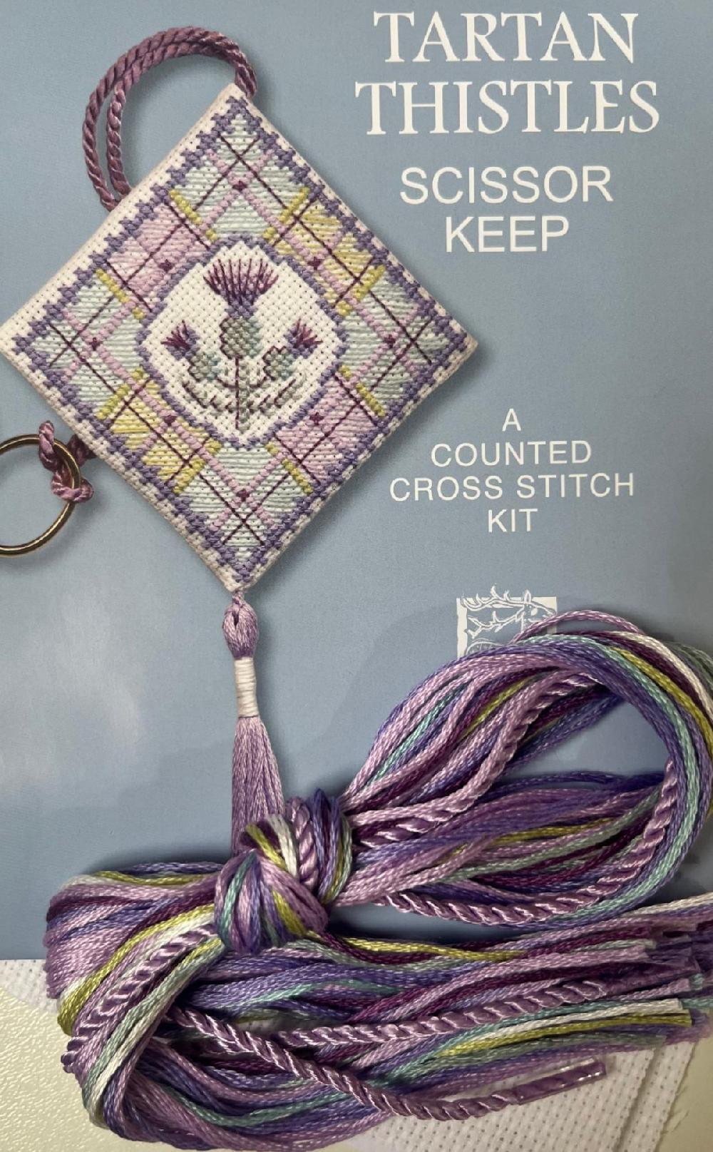 clan Cross Stitch Thistle Kit