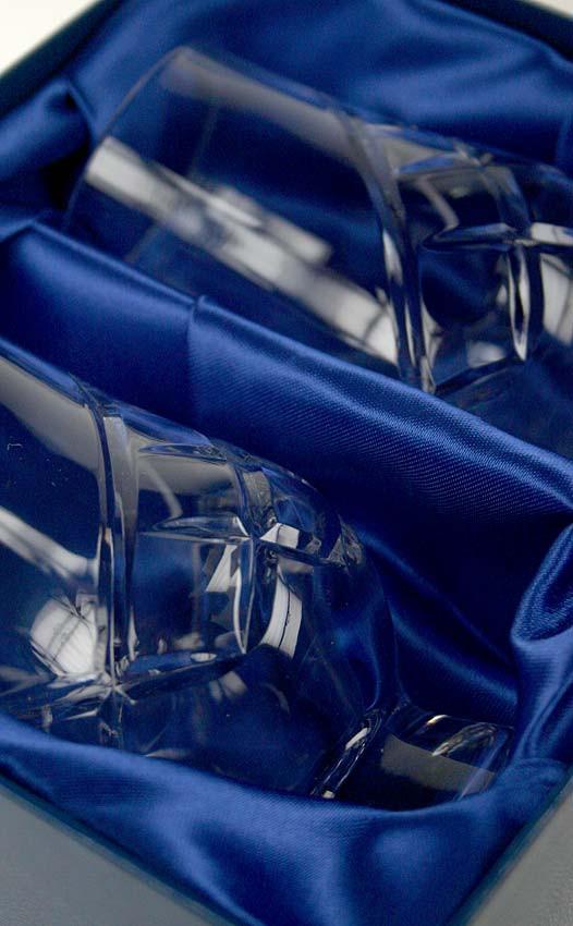 Clan Cut Crystal Whisky Glass Set