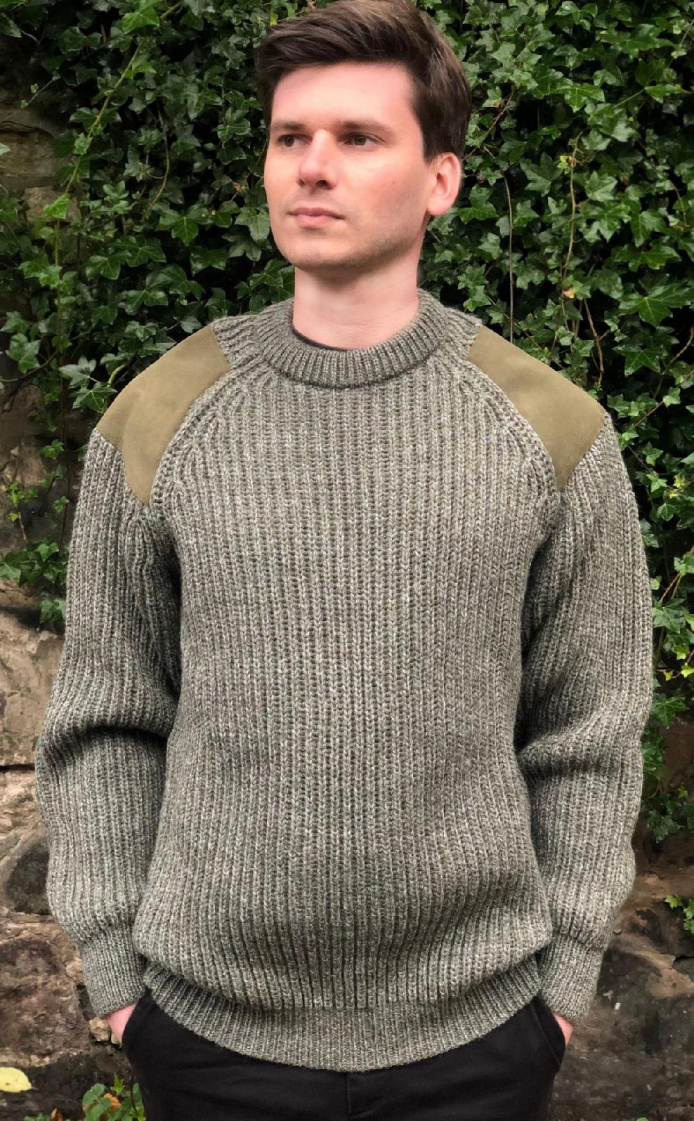 clan Derby Tweed Chatsworth Sweater